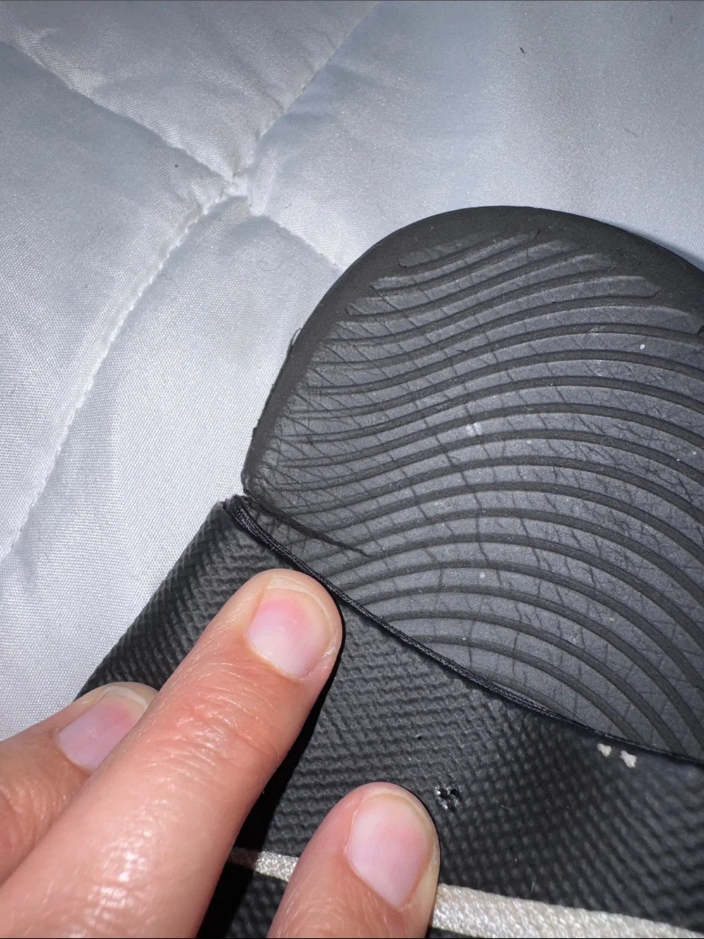 Nike Black White Boys' Slide Sandals
